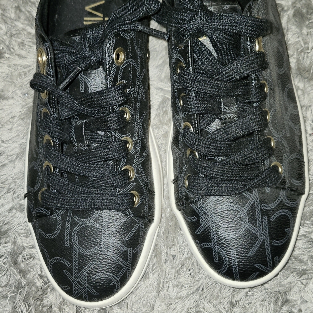 9 Calvin Klein Black Sneakers
